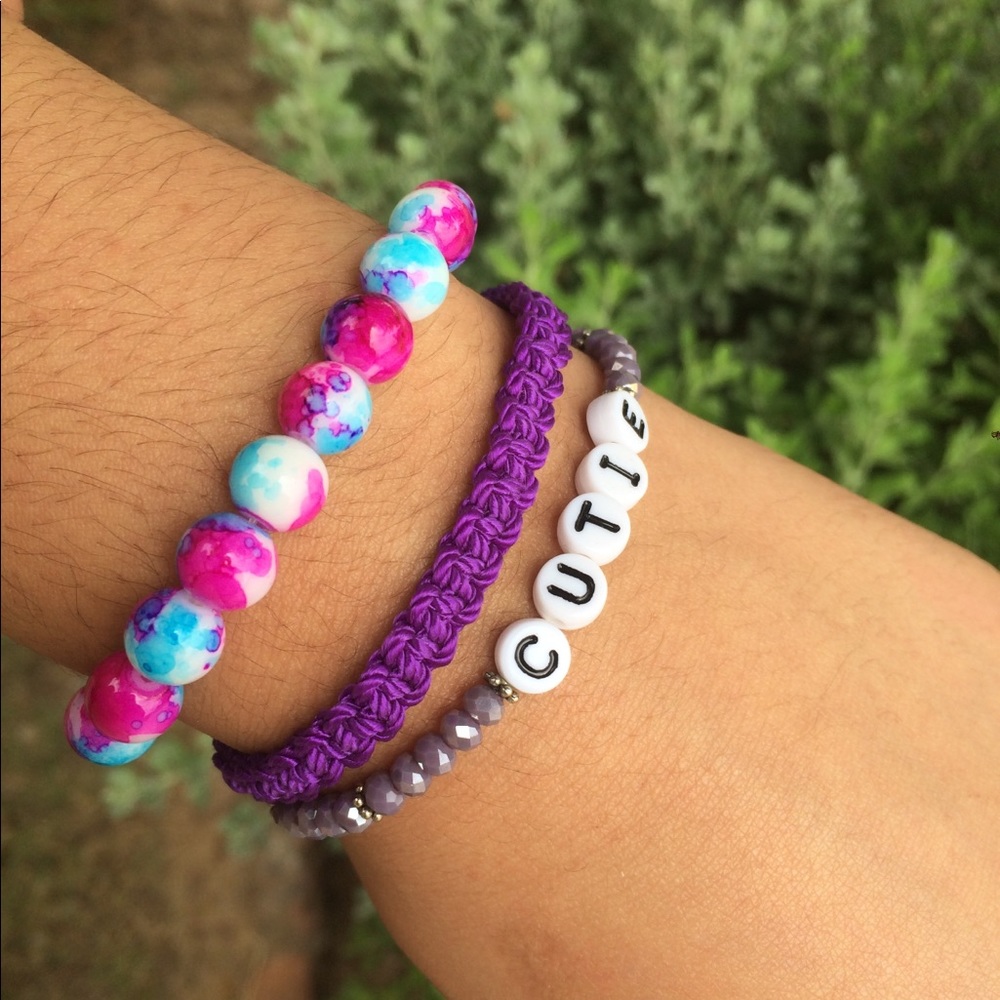 Handmade 3 bracelet set